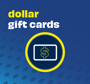 Dollar Gift Cards
